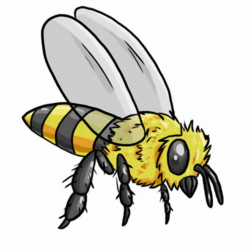 Vector bee clipart clipartwiz - ClipartPost