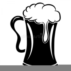 Beer Mug Clipart Black White | Free Images at Clker.com ...