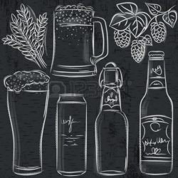 Beer clipart chalkboard, Beer chalkboard Transparent FREE ...