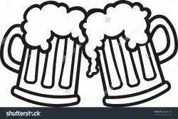 Image result for 2 beer glasses clip art | Beer mug clip art ...