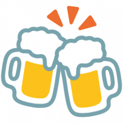 Emoji Android Clinking Beer Mugs