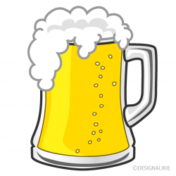 Free Large Beer Mug Clipart Image｜Illustoon