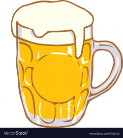 Beer Mug Pint Clipart Design D