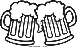 Beer Clipart Black And White | Free download best Beer ...