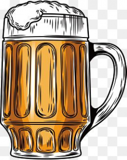 Summer Draught Beer, Vector Png, Beer, Beer Mug PNG ...