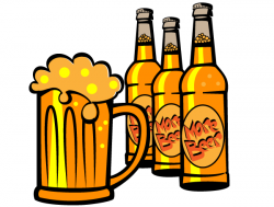 Glass of beer vector clipart image summer vacation - Clip ...