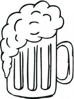 Beer black and white clip art beer black and white clipart ...