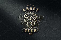 Craft beer logo
