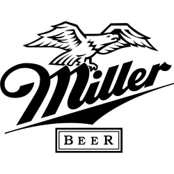 Miller Beer Decal Sticker - MILLER-BEER-LOGO-DECAL