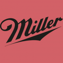 Miller Beer Logo Distressed Cotton Twill Cap (Embroidered) - Hatsline.com