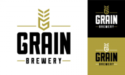 Grain Brewery Logo Design & Brand Identity Norwich