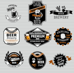 Beer label vector free vector download (8,849 Free vector ...