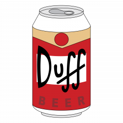 Duff Beer Logo PNG Transparent & SVG Vector - Freebie Supply