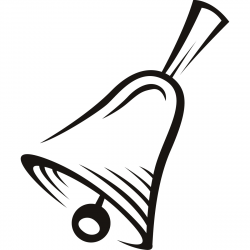Free Bell Clip Art Black And White, Download Free Clip Art ...