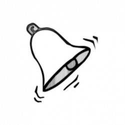 Bell Clipart Black And White | Free download best Bell ...