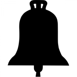 Bell 2 silhouette clipart, cliparts of Bell 2 silhouette ...