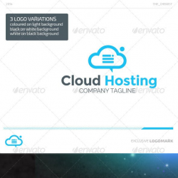 Shared Hosting Logo Templates from GraphicRiver