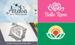 70 Best and Creative Flower Logo design ideas for your ...