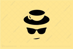 Exclusive Logo 159459, Coffee Hat Logo