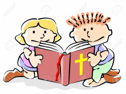 Children reading bible clipart 4 » Clipart Portal