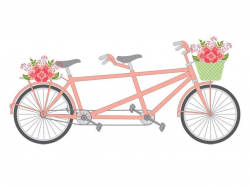 Tandem Bike Clipart - Vector Tandem Bike Clipart, Tandem ...