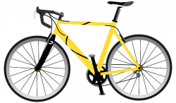 Free Clipart: Yellow Speed Bike | bianchessi