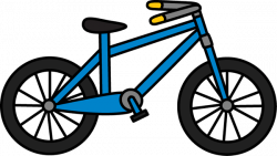 Bicycle Blue Cliparts - Cliparts Zone