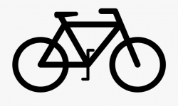 Cycling Clipart 2 Bike - Bicycle Sign Vector , Transparent ...