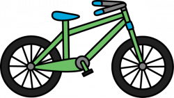 Green Bicycle | Bicycle, Big ride, Clip art