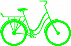Green Bike Clip Art at Clker.com - vector clip art online ...