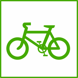 Clipart bicycle green bike, Clipart bicycle green bike ...