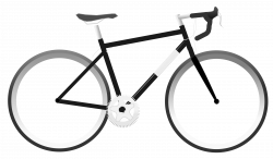 Simple Bike Clipart transparent PNG - StickPNG