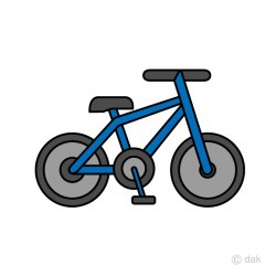 Free Simple Bike Clipart Image｜Illustoon