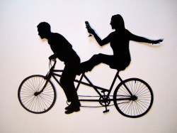 tandem mountain bike clipart - Google Search | Tandem ...