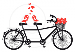 Tandem Bike Clipart | Free download best Tandem Bike Clipart ...