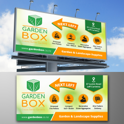 Bold, Playful, Garden Supply Billboard Design for a Company ...
