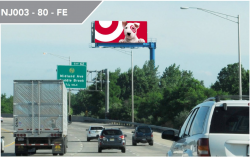 20×50 Digital Billboard on Interstate 80
