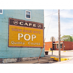 Restored billboard with The Jefferson Highway logo. Happy to ...