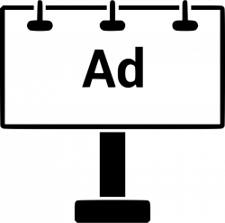 Billboard Svg Png Icon Free Download (#454421 ...