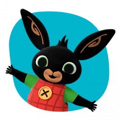Bing Bunny Emblem transparent PNG - StickPNG