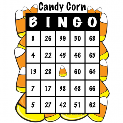 Halloween Candy Corn Bingo | Candy corn, Bingo cards, Candy