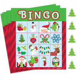 Download for free 10 PNG Bingo clipart christmas top images ...