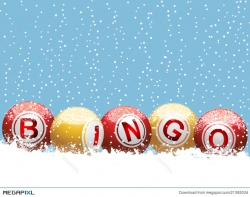 Christmas Bingo Background Illustration 21392034 - Megapixl