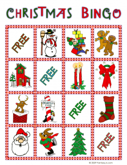 Download for free 10 PNG Bingo clipart christmas top images ...