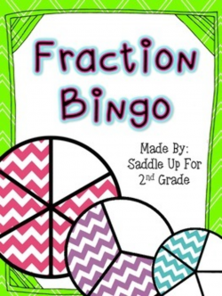 Fraction Bingo: 2 Sets of Bingo Cards