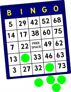 Number Bingo Game Clip Art   Clipart Free Download - Clip ...