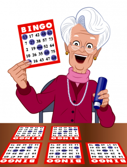 Bingo clipart senior, Bingo senior Transparent FREE for ...