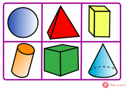 3D Shape Bingo - A colourful and fun set of 6 3D shape bingo ...