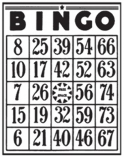 Free Bingo Clipart Black And White, Download Free Clip Art ...