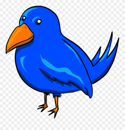 Animated Bird Clipart - Blue Bird Clipart - Png Download (#20615 ...